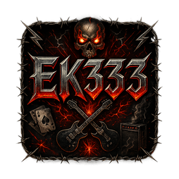 EK333 ক্যাসিনো মেনু ভিউ